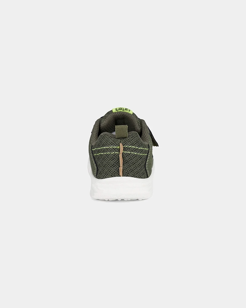 Baby Boy Every Step® First Walker Monster Sneakers - Green