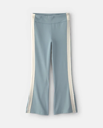 Girls Pull-On Stretch Active Flare Leggings - Blue