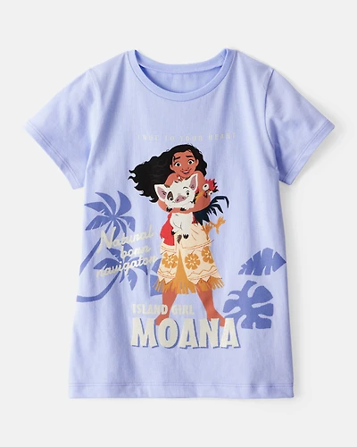 Girls Disney© Moana Short-Sleeve Graphic Tee - Blue