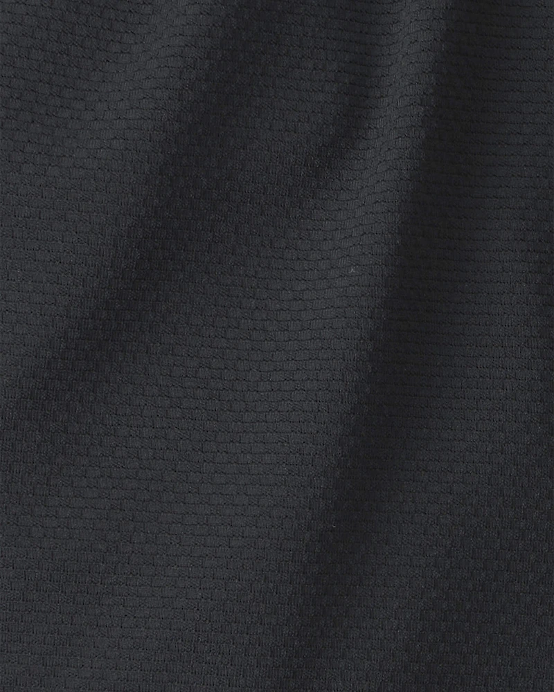 Boys Mesh Active Shorts - Black