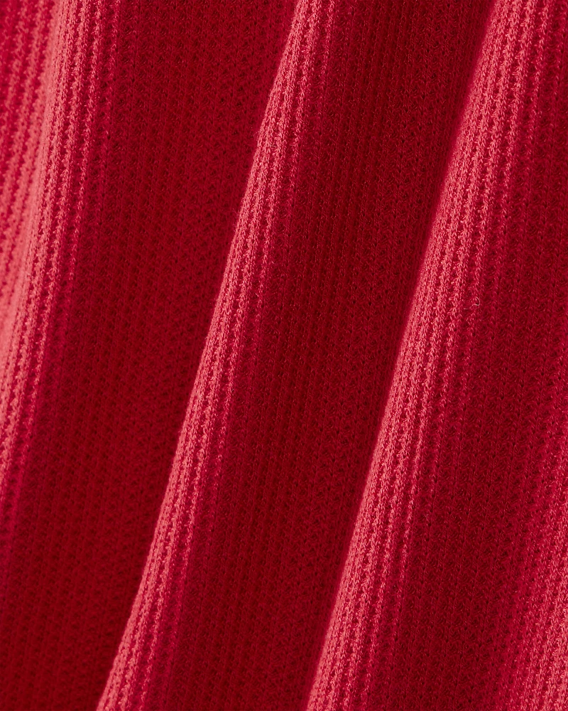 Baby Solid PurelySoft Snug Fit 1-Piece Pajamas - Red