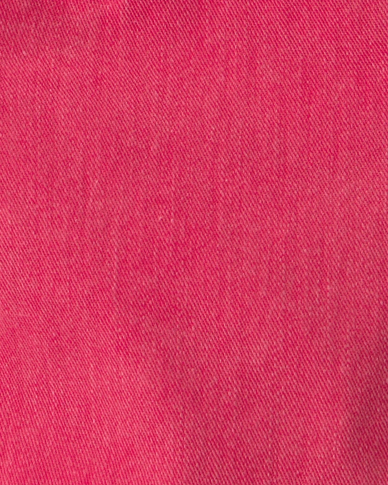 Toddler Boy Stretch Twill Shorts - Red