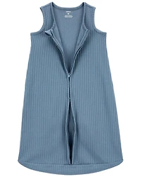 Baby Boy 2-Way Zip Wearable Blanket - Blue