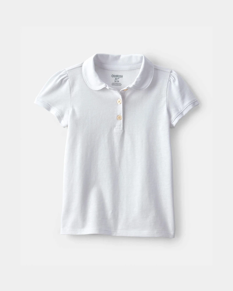 Toddler Girl Uniform Polo Shirt