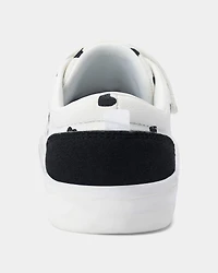 Toddler Girl Heart Print Casual Sneakers - White/Black