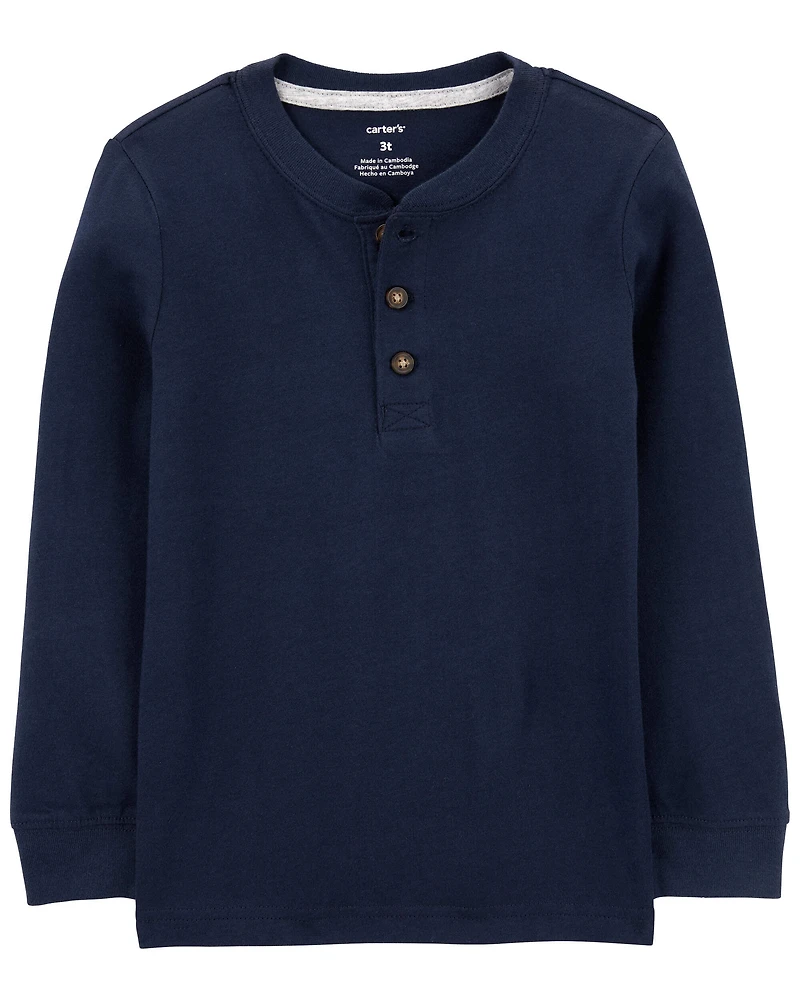 Baby Long-Sleeve Henley Tee