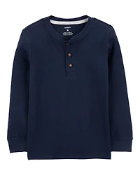 Baby Long-Sleeve Henley Tee