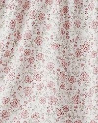 Girls Organic Cotton Dress in Prairie Blossom Print