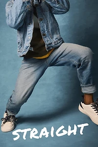 Kid Dark Wash Straight-Leg Jeans