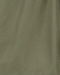 Baby Pull-On Poplin Shorts - Green