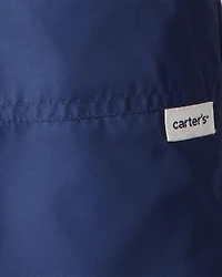 Toddler Overall Snow Bibs - Navy