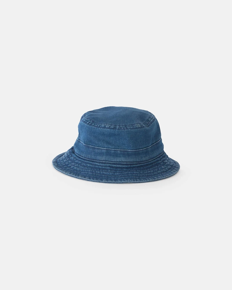 Baby Boy Chambray Bucket Hat