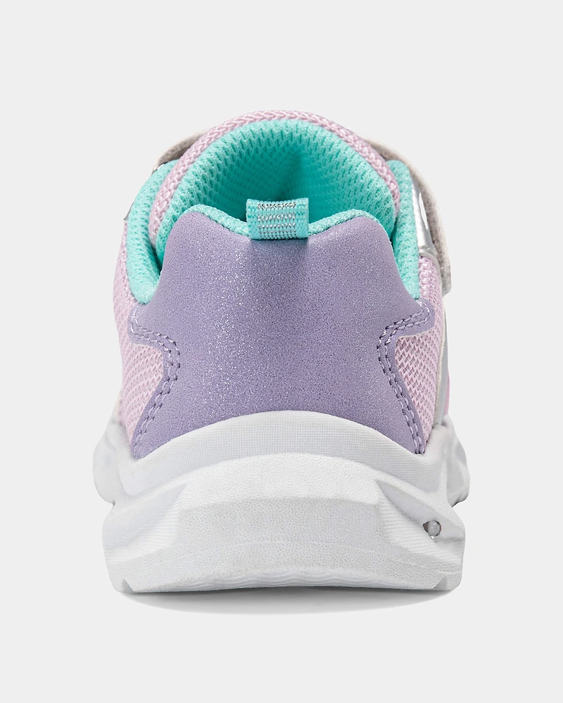 Toddler Girl Light-Up Unicorn Athletic Sneakers