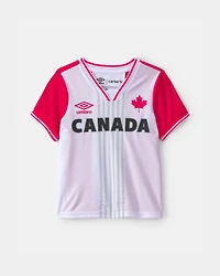 Toddler Umbro Canada Soccer Jersey - Red/White