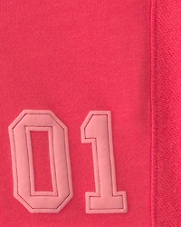 Boys Varsity French Terry Shorts - Orange