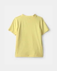 Boys 2-Piece Van Rashguard & Swim Trunk Set - Yellow/Green