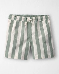 Boys Recycled Swim Trunks in Stripes