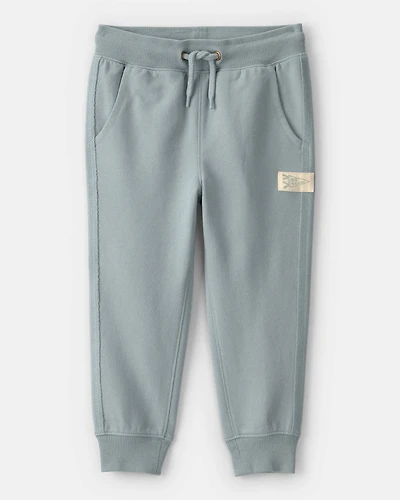 Toddler Boy French Terry Joggers - Green