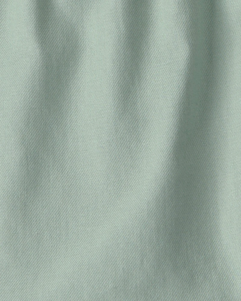 Baby Girl 2-Piece Butterfly Top & Short Set - Green/White