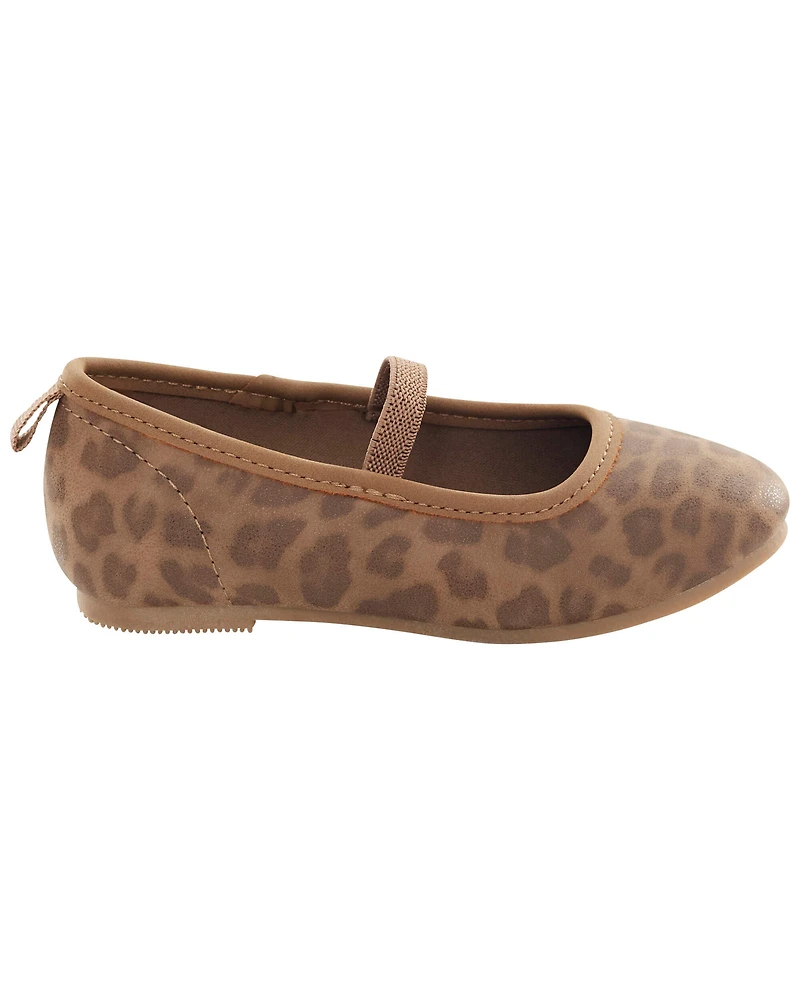 Toddler Leopard Ballet Flats