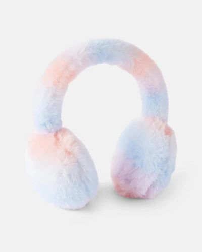 Girls Ombre Earmuffs - Purple/Blue