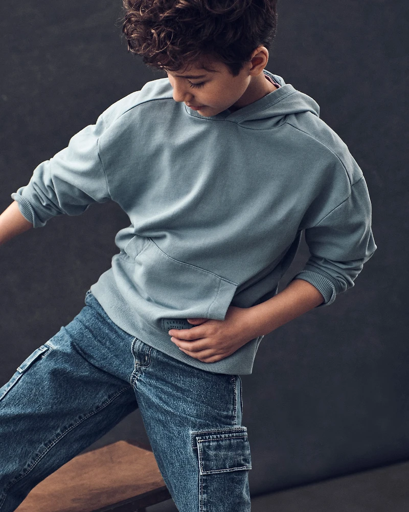 Boys Cargo Jeans - Blue