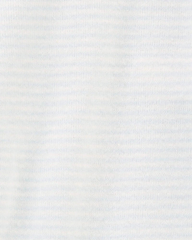 Baby Boy Preemie Striped Cotton Sleep & Play Pajamas