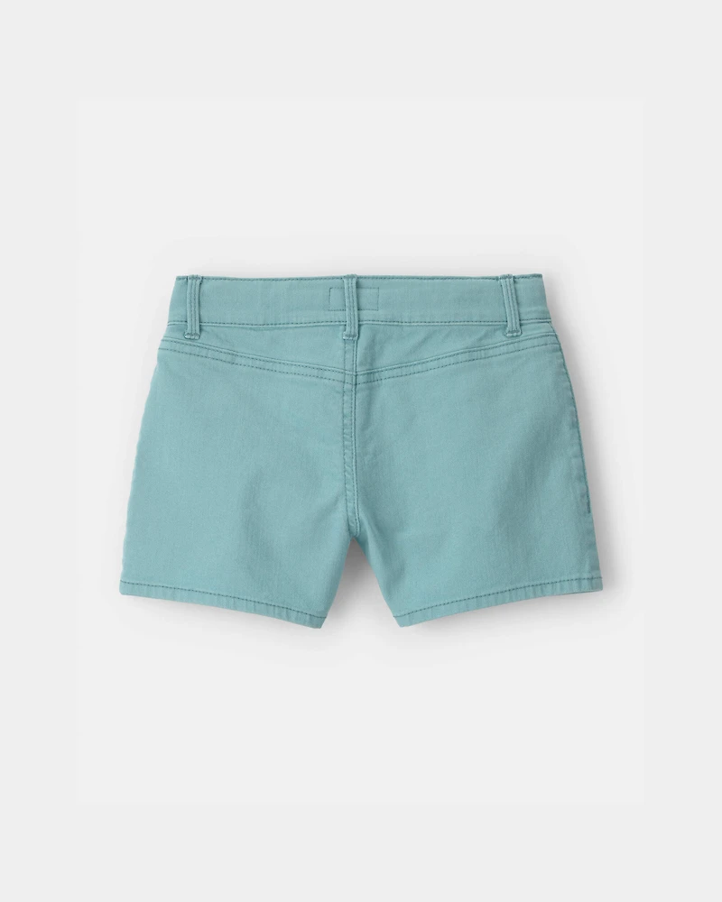 Girls Utility Shorts - Blue