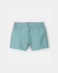 Girls Utility Shorts - Blue