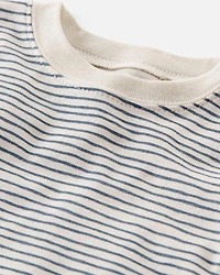 Baby Organic Cotton Pajamas Set in Stripes