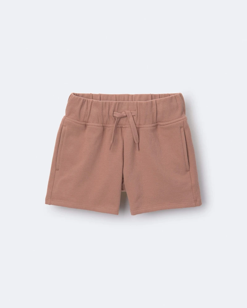 Toddler Boy City Park™ Short - Mocha Brown