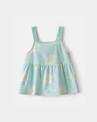 Girls Reef Tank Top - Blue/Green