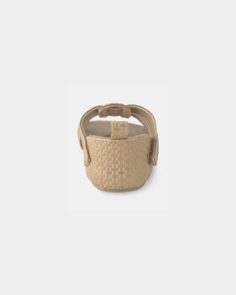 Baby Girl Strappy Sandals - Brown