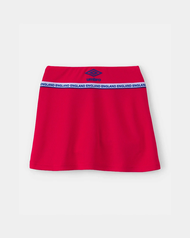 Toddler Girl Umbro England Active Skort - Red