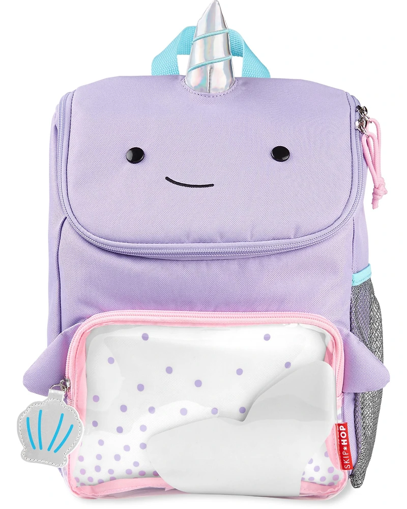 Zoo Big Kid Backpack - Narwhal