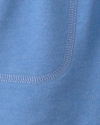 Baby Boy French Terry Shorts - Blue