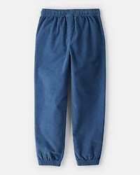 Boys Corduroy Joggers- Turquoise