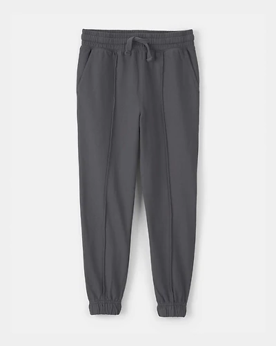 Boys French Terry Joggers - Grey