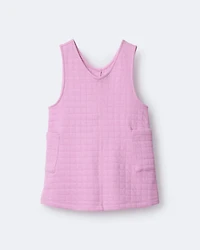 Toddler Girl Otter Pocket Jumper Dress - Lilac