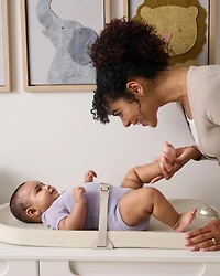 Nursery Style Light-Up Changing Pad - Oat