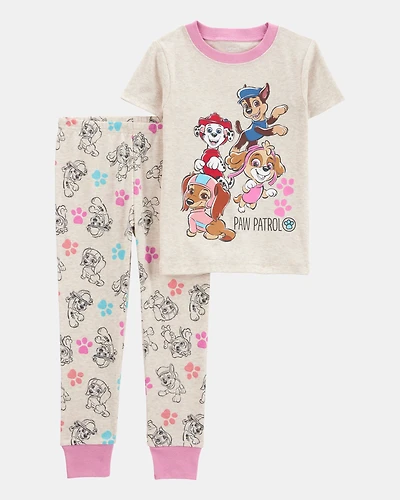 Toddler Girl PAW Patrol Snug Fit Cotton 2-Piece Pajamas