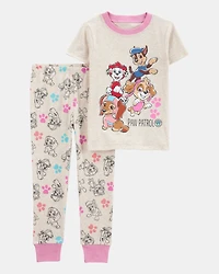 Toddler Girl PAW Patrol Snug Fit Cotton 2-Piece Pajamas