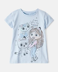 Toddler Girl Gabby's Dollhouse Short-Sleeve Graphic Tee - Blue