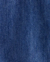 Toddler Girl Western Denim Long-Sleeve Top - Blue