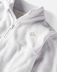 Kid Recycled Microfleece Pullover