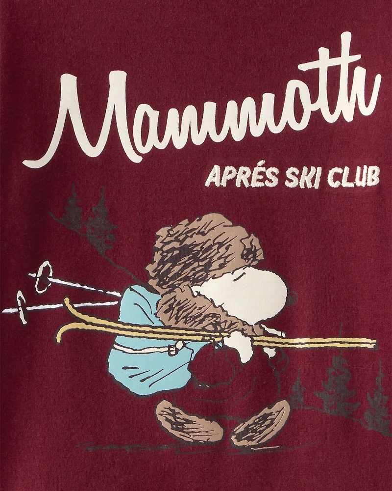 Toddler Boy Peanuts Snoopy Graphic Tee - Red