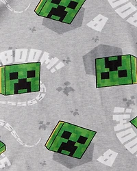 Boys 3-Pack Minecraft® Print Long-Sleeve Tops - Green/White