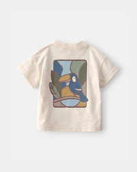 Baby Boy 2-Piece Toucan Solid Short-Sleeve Top & Short Set - Green/White