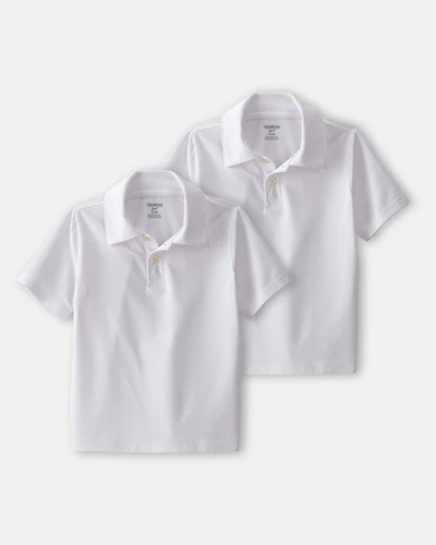 Toddler Boy -Pack Uniform Active Polo Shirts
