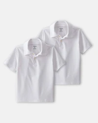 Toddler Boy -Pack Uniform Active Polo Shirts